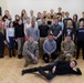 Soldiers conduct first aid training with Latvian high school students