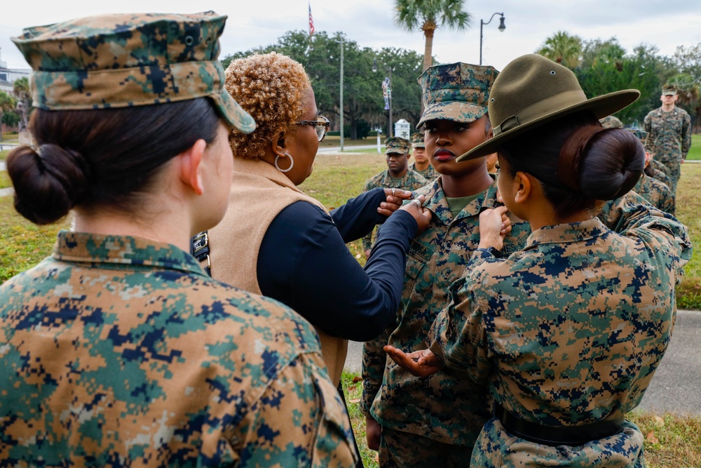 Cpl. Withny De La Rosa Promotion Ceremony