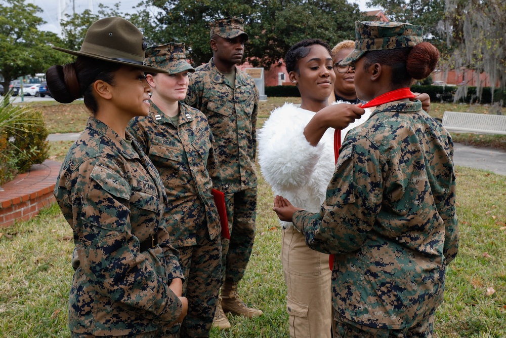 Cpl. Withny De La Rosa Promotion Ceremony