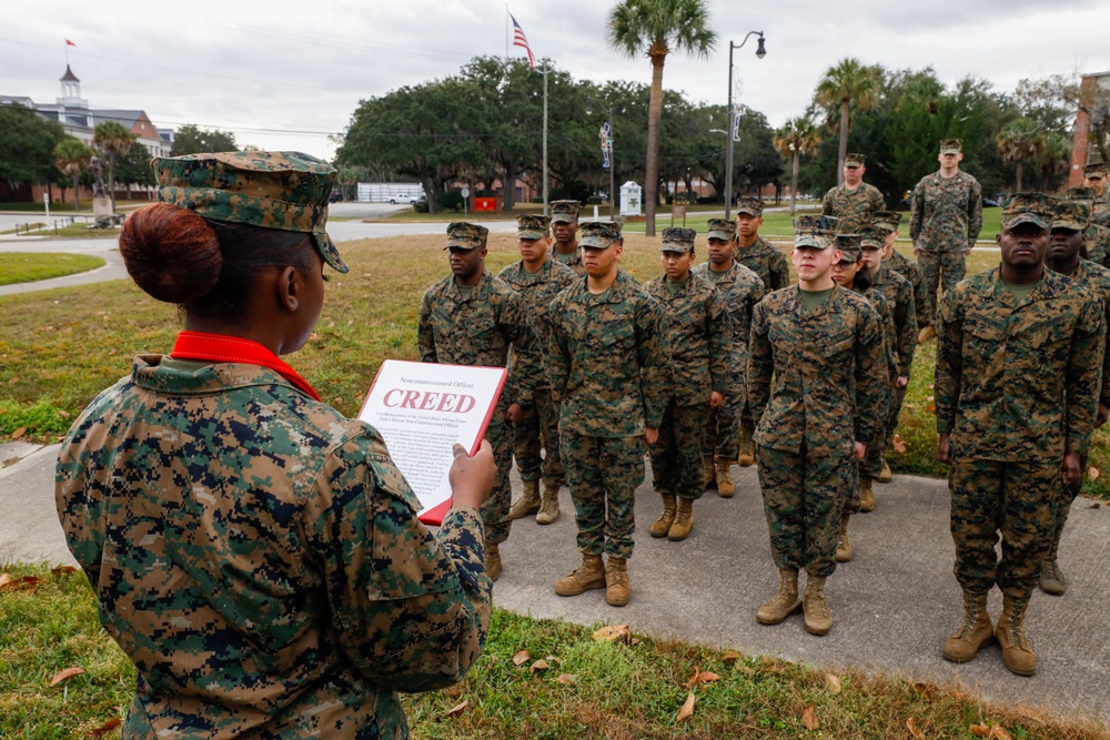 Cpl. Withny De La Rosa Promotion Ceremony