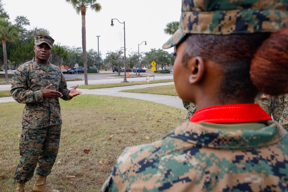 Cpl. Withny De La Rosa Promotion Ceremony