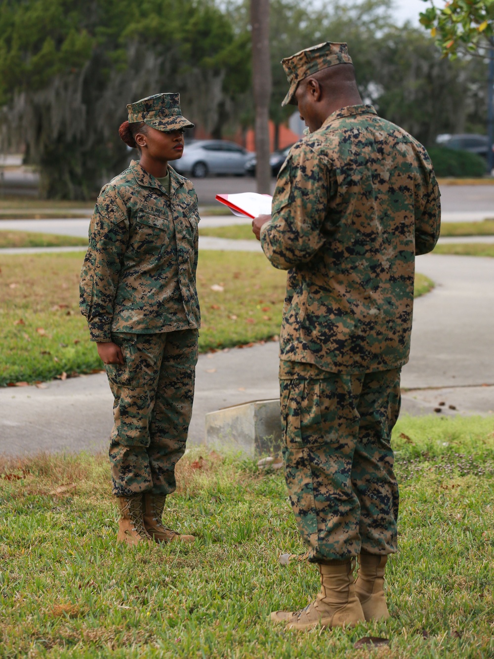 Cpl. Withny De La Rosa Promotion Ceremony