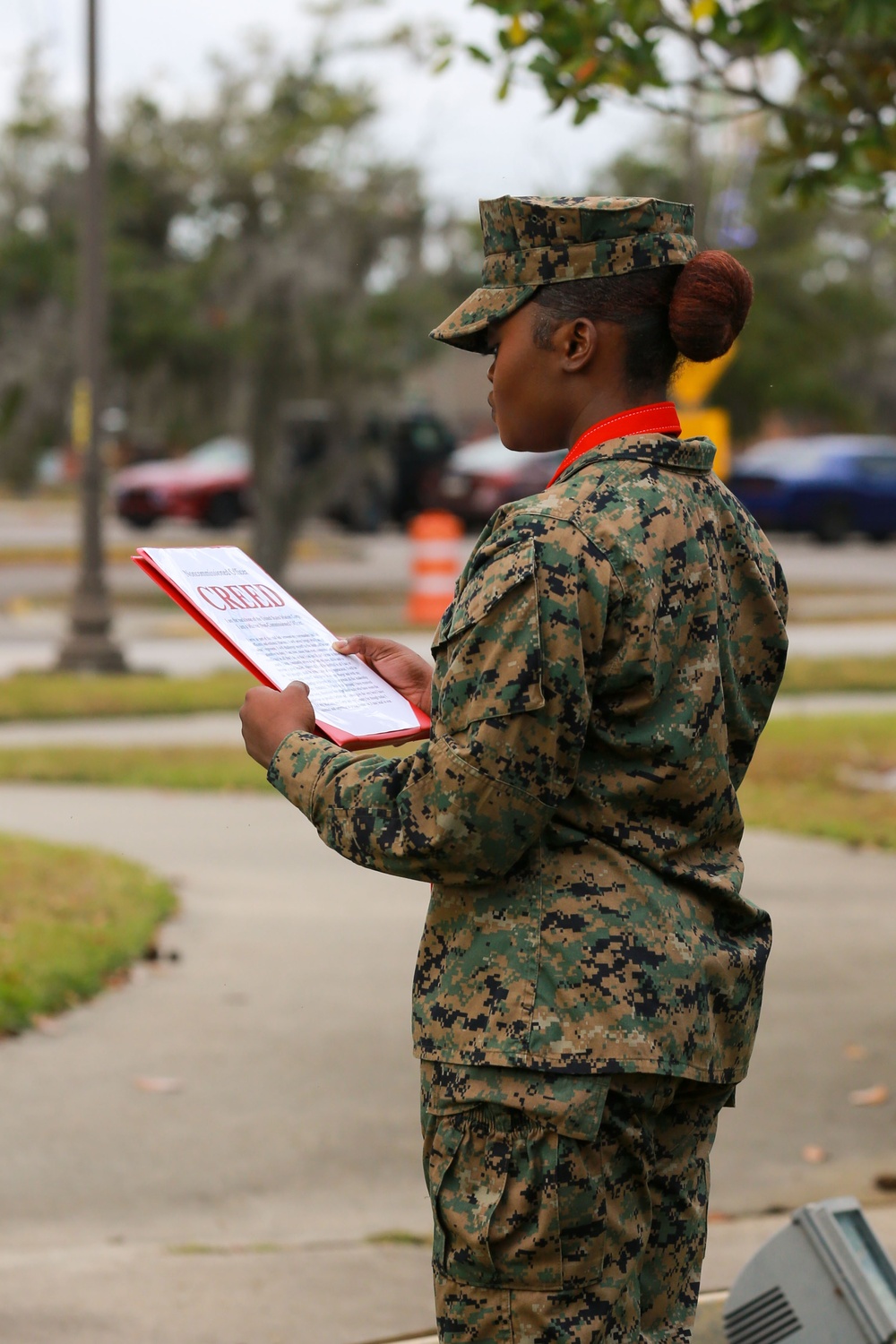 Cpl. Withny De La Rosa Promotion Ceremony