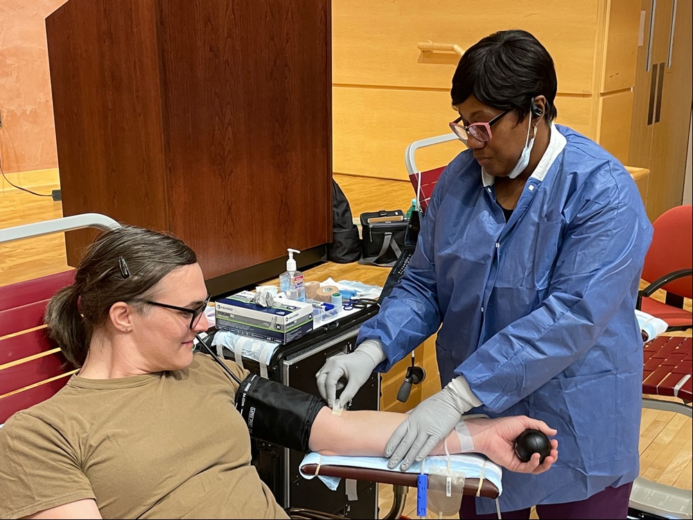 NMRC Sailors and Staff Give Blood at 13th Annual Army vs Navy Blood Donor Challenge