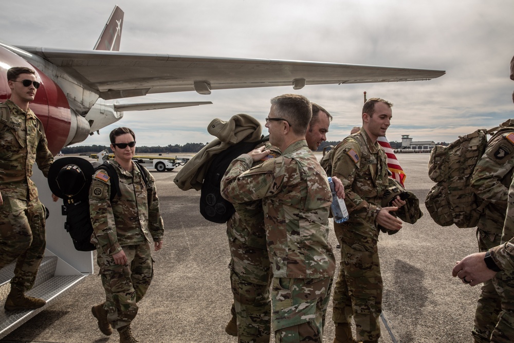 3rd CAB Soldiers Return Home