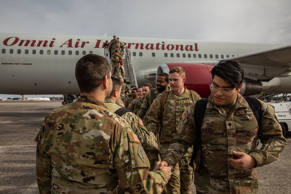 3rd CAB Soldiers Return Home