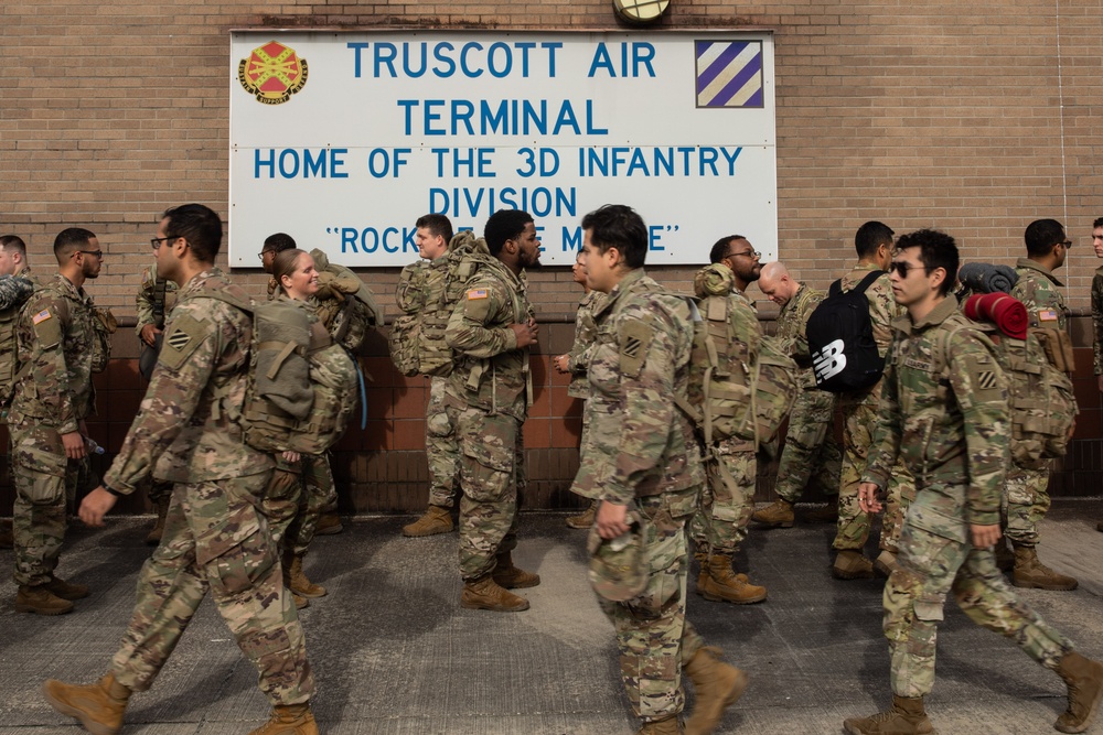 3rd CAB Soldiers Return Home