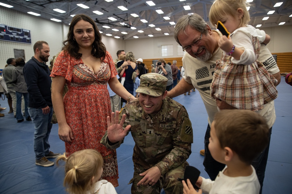 3rd CAB Soldiers Return Home