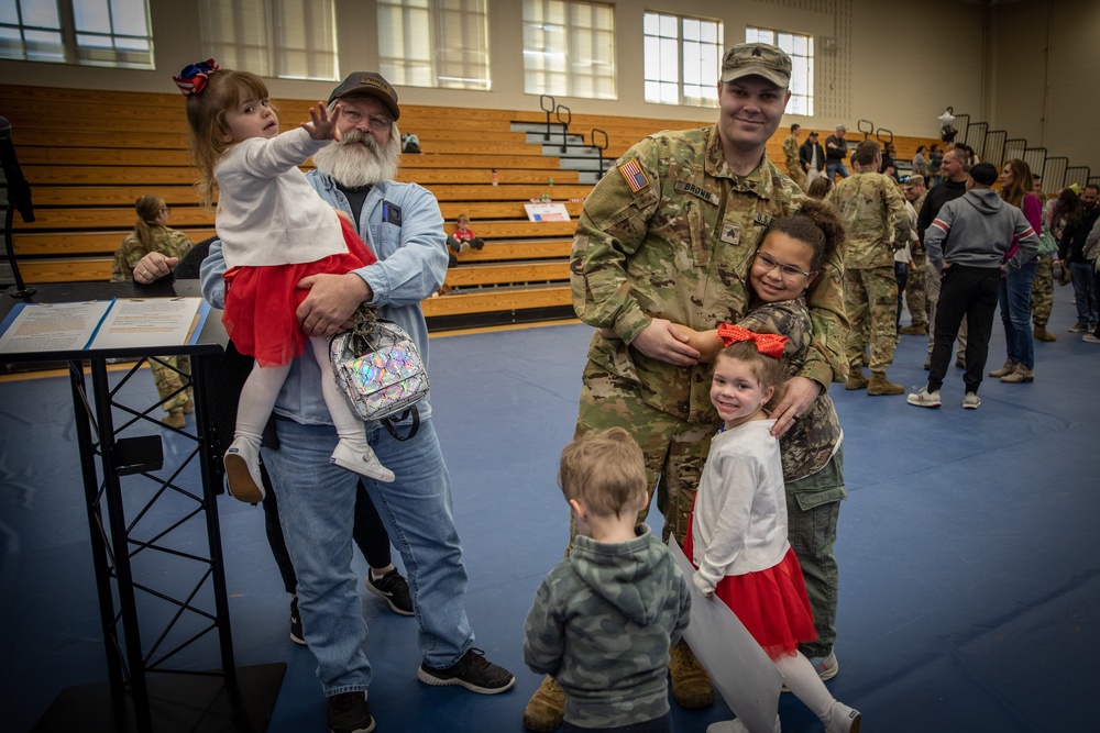 3rd CAB Soldiers Return Home