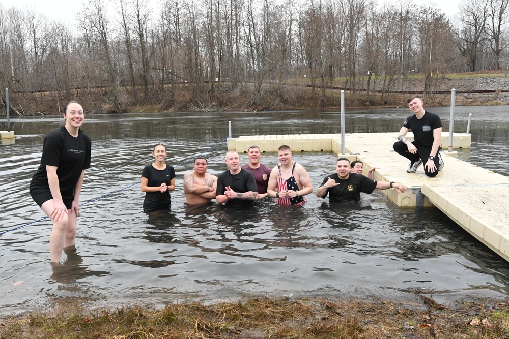 Polar Plunge fosters unit cohesion at Fort Drum