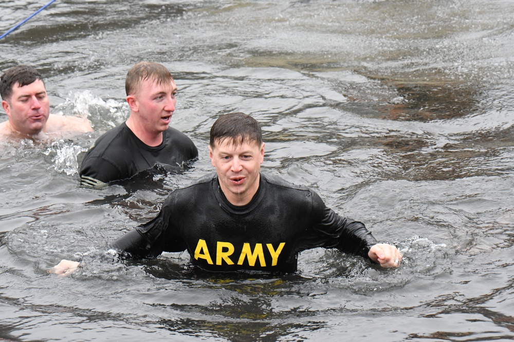 Polar Plunge fosters unit cohesion at Fort Drum