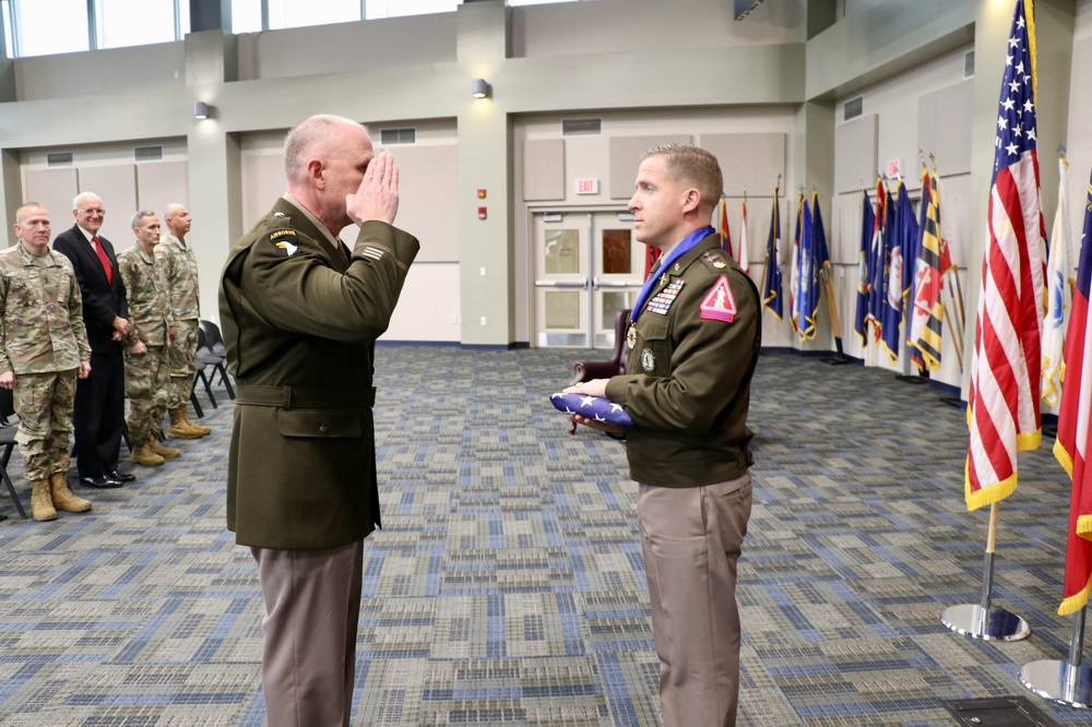 Maj. Jared D. Smith Retirement Ceremony