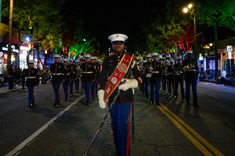 Marine Band San Diego Hollywood Christmas Parade