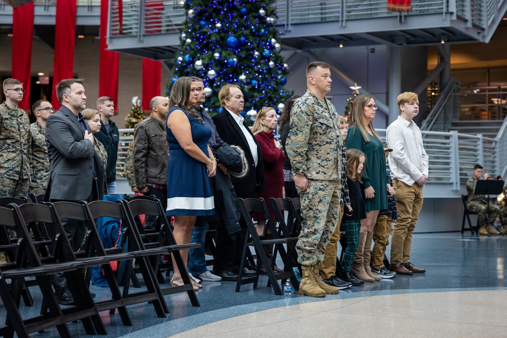 Retirement ceremony for Indian Lake, New York native, Master Sgt. Timothy Hall