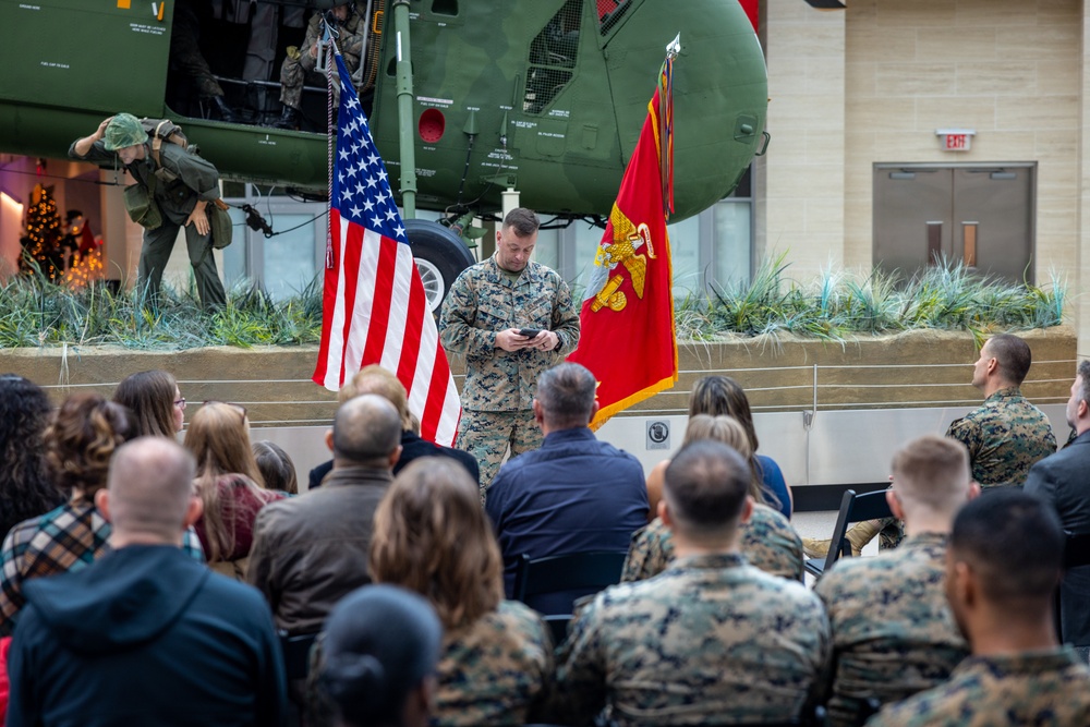 Retirement ceremony for Indian Lake, New York native, Master Sgt. Timothy Hall