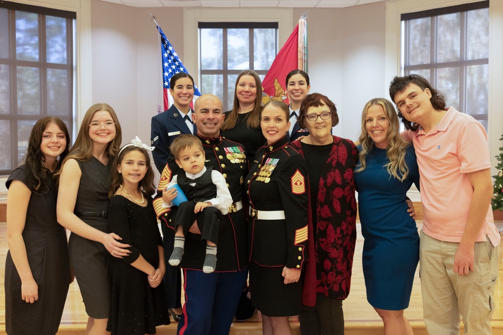 Master Gunnery Sgt. Avelar Retirement Ceremony