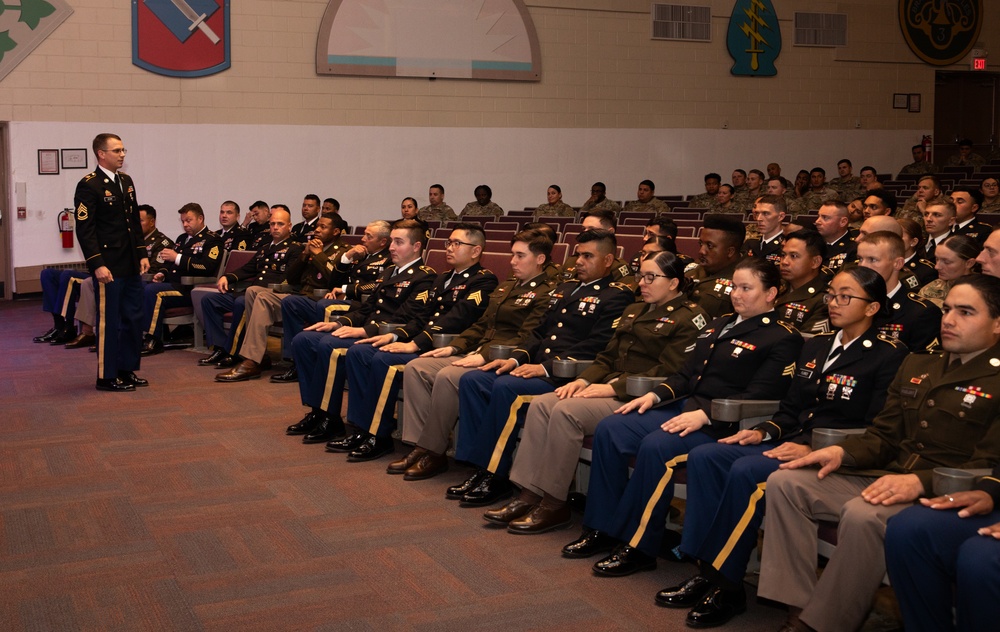 4DSB Soldiers Inducted into the NCO Corps