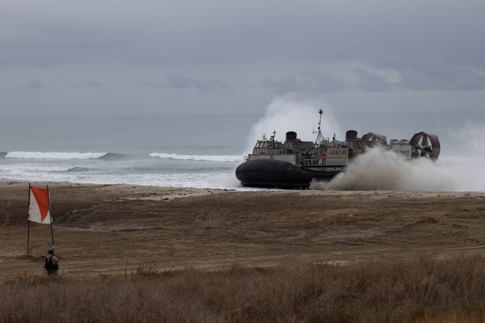 Steel Knight 23.2: U.S. Marines, Sailors transport LAVs with LCACs