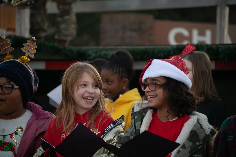 Joint Base Andrews Christmas Tree and Menorah Lighting: ‘Tis the season