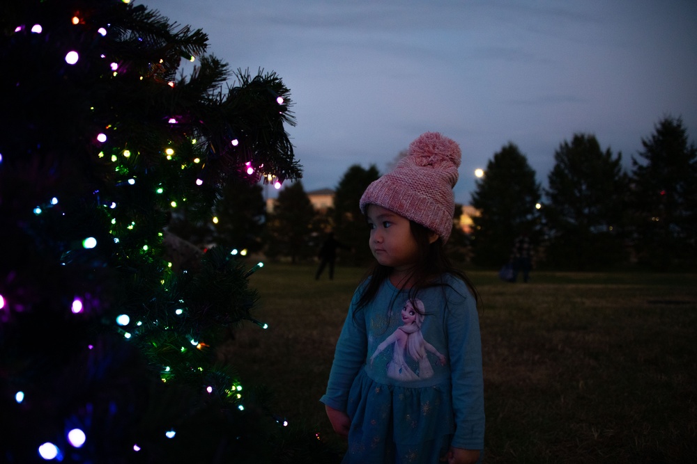 Joint Base Andrews Christmas Tree and Menorah Lighting: ‘Tis the season