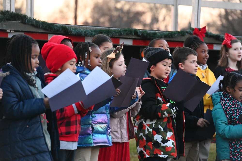 Joint Base Andrews Christmas Tree and Menorah Lighting: ‘Tis the season