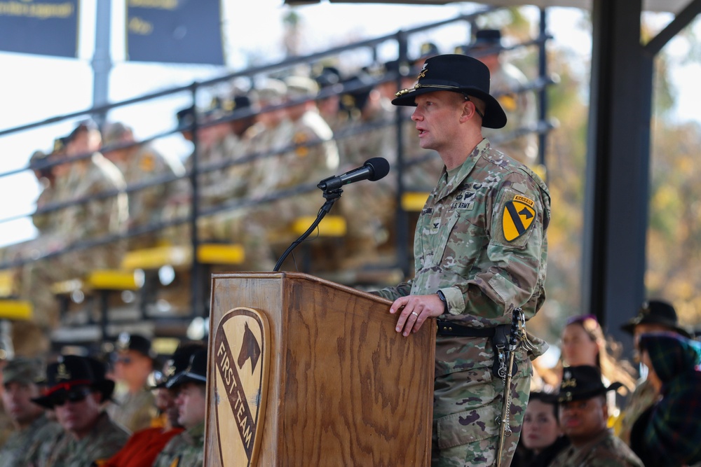 3rd Armored Brigade Combat Team, 1st Cavalry Division Change of Command