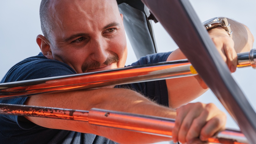 USCG MH-60T maintenance at MacDill