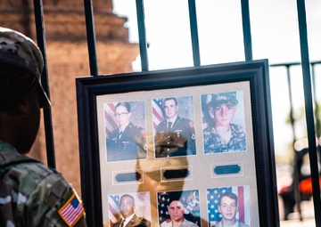 Marching in their footsteps: Bulldogs’ symbolic tribute at Fort Bliss National Cemetery