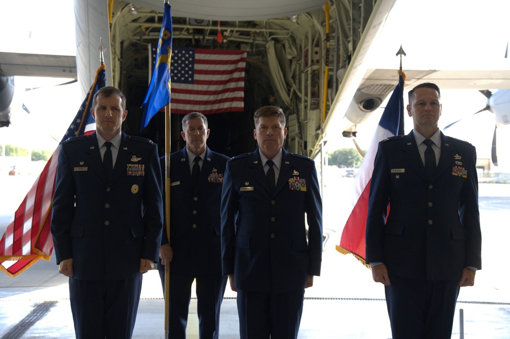 136th Mission Support Group celebrates two exceptional leaders during a change of command ceremony