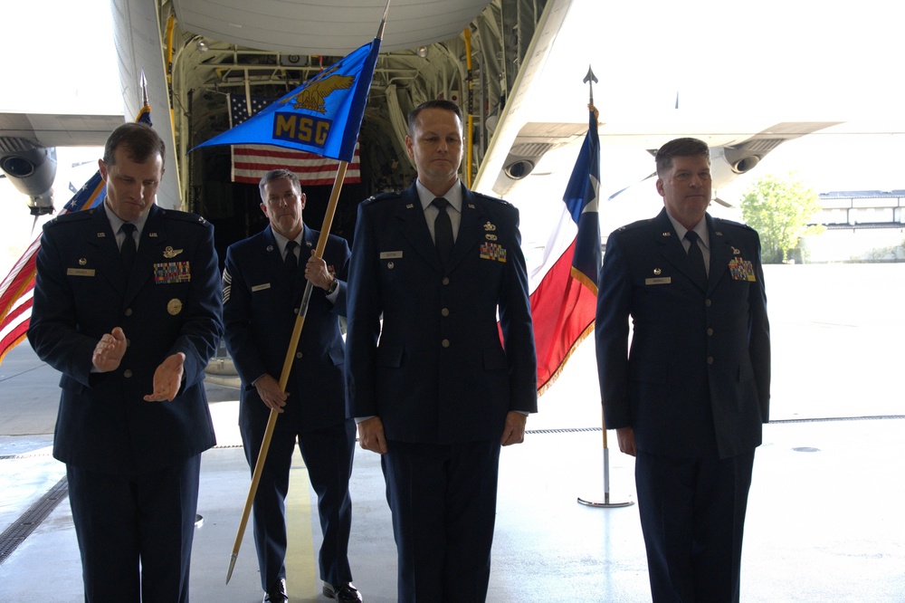 136th Mission Support Group celebrates two exceptional leaders during a change of command ceremony