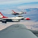 Thunderbird conduct aerial refueling training with March ARB