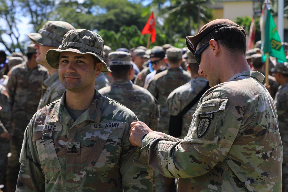 SFC Valle, 5th SFAB, Jungle School Graduation