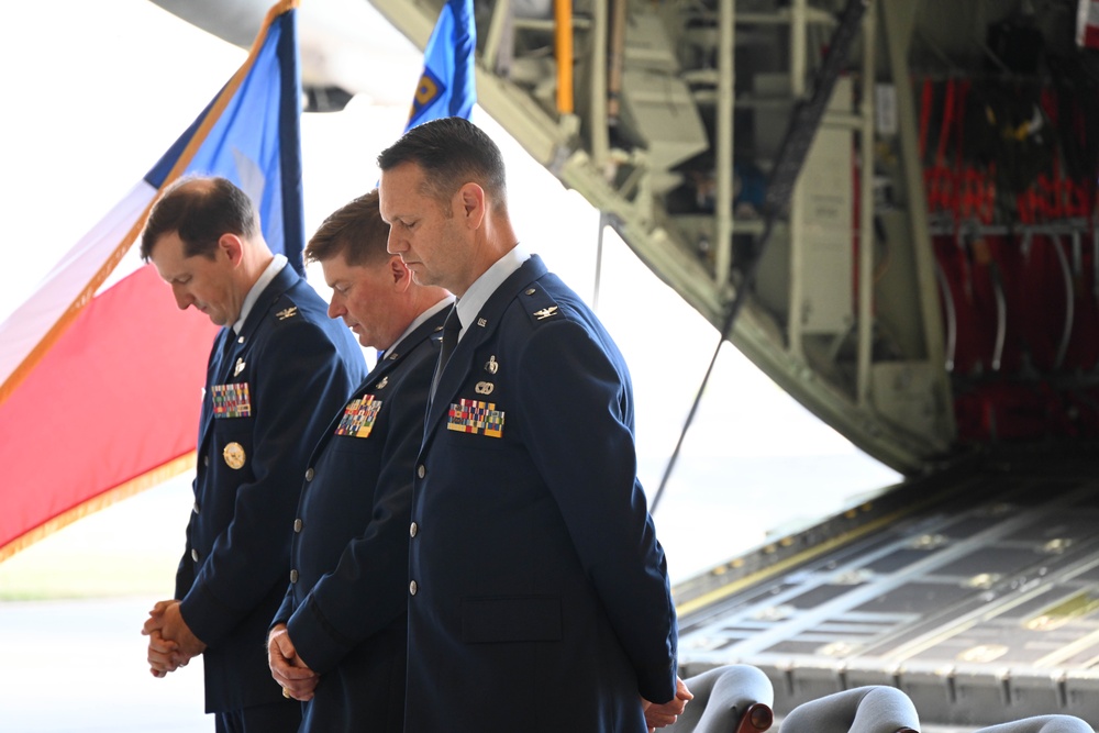 136th Mission Support Group celebrates two exceptional leaders during a change of command ceremony