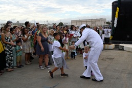 USS Topeka returns from deployment