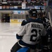 Eielson's Icemen hockey team practices drills