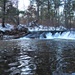 Winter at Fort McCoy's Trout Falls in Pine View Recreation Area