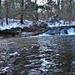 Winter at Fort McCoy's Trout Falls in Pine View Recreation Area