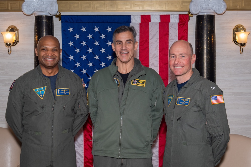 Carrier Air Wing TWO Holds Change of Command