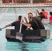 U.S. Army Soldiers from the 130th Engineer Brigade race boats during Pacific Engineer Week