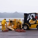 Experts Position Salvage Roller Bags During Salvage Preparation of U.S. Navy P-8A Poseidon in Kaneohe Bay.