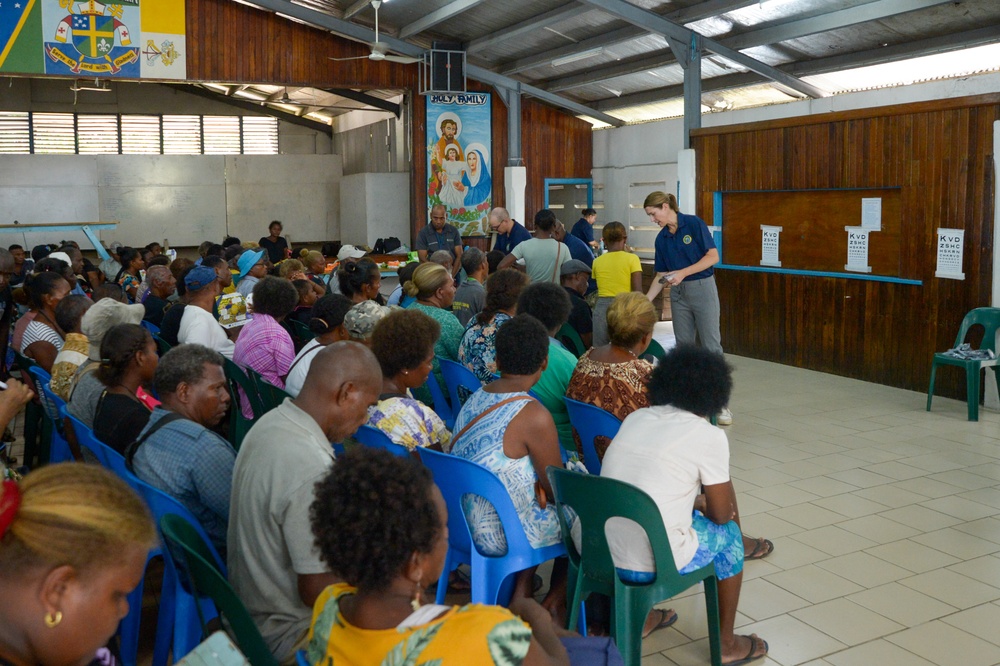 Pacific Partnership 2024-1: Community Health Engagement at the Holy Cross Cathedral