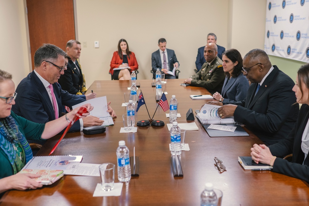 SECDEF Visits Defense Innovation Unit and Hosts AUKUS Ministers Meeting