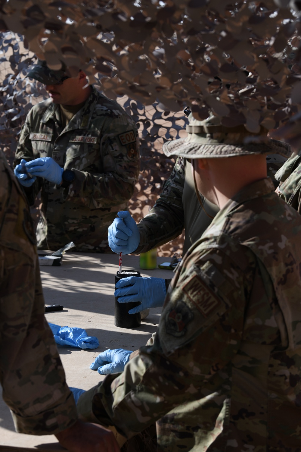 Explosive Ordnance Disposal exercise in AFCENT AOR