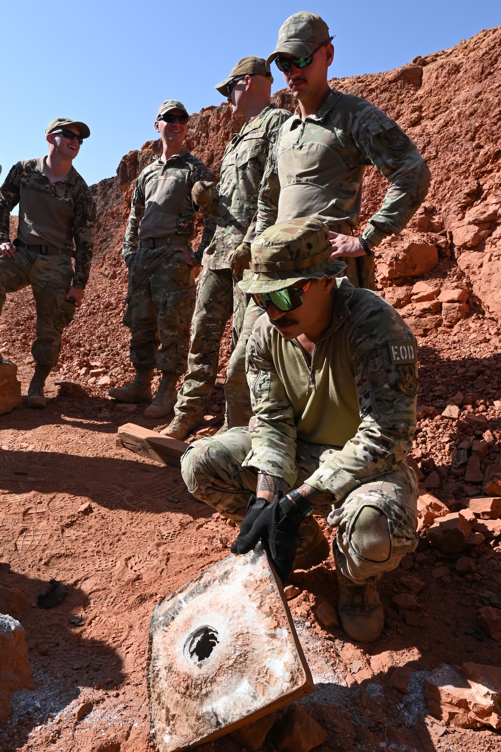 Explosive Ordnance Disposal exercise in AFCENT AOR