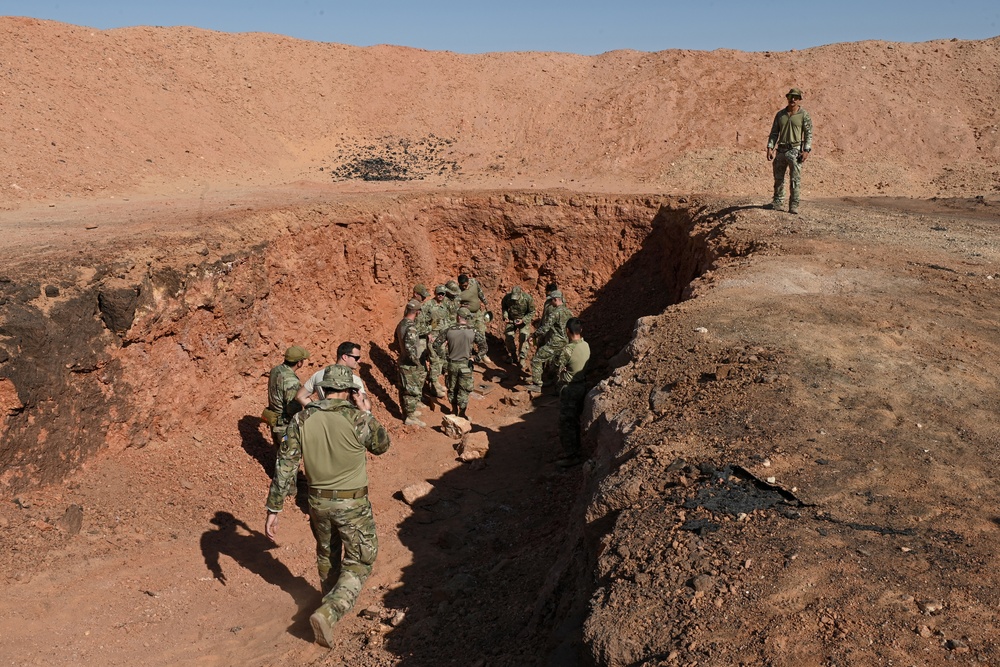 Explosive Ordnance Disposal exercise in AFCENT AOR