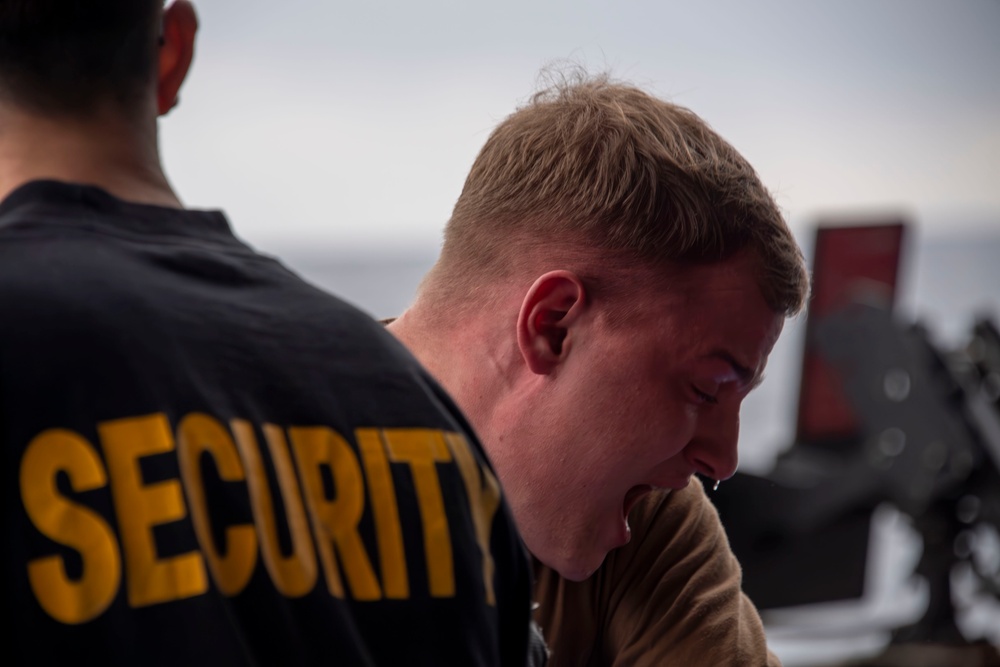 USS Carl Vinson (CVN 70) Participates in a Ship's Reaction Force Bravo Training