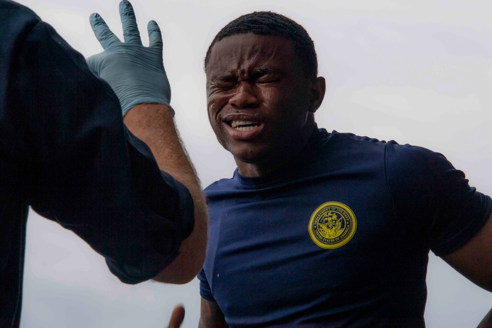 USS Carl Vinson (CVN 70) Participates in a Ship's Reaction Force Bravo Training