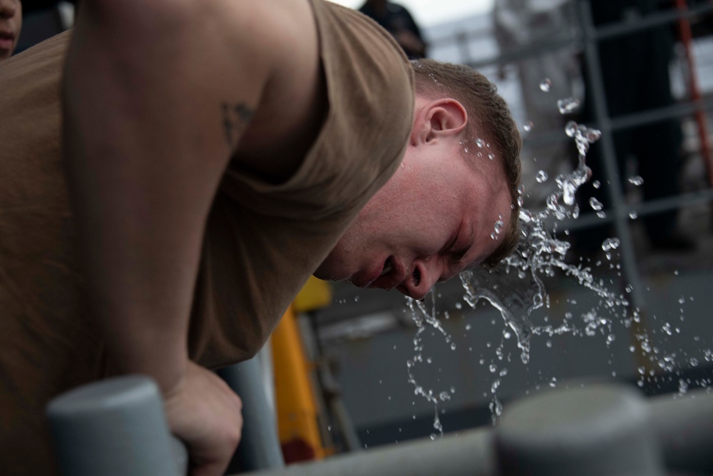 USS Carl Vinson (CVN 70) Participates in a Ship's Reaction Force Bravo Training