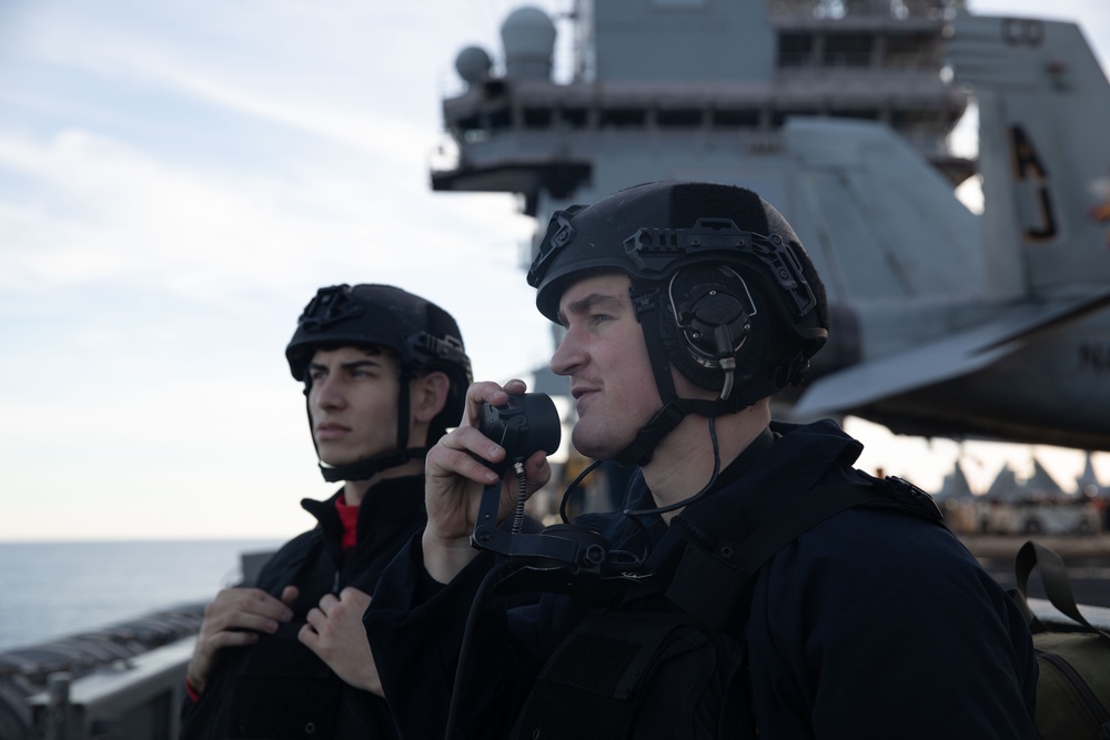 Gerald R. Ford Arrives in Souda Bay