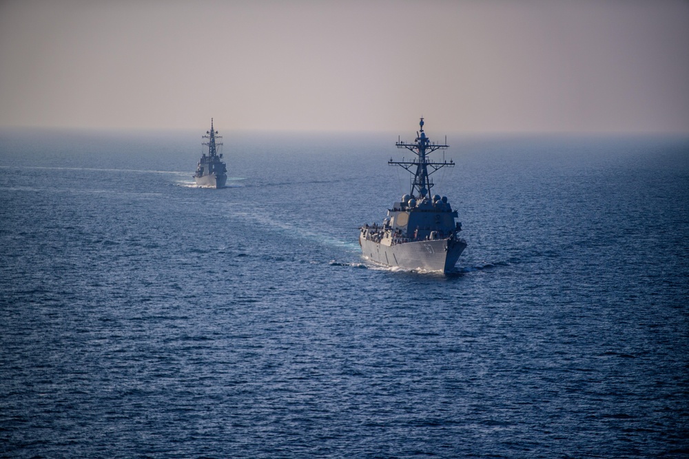 USS Mason (DDG 87) Participates in PASSEX